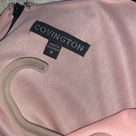 Covington Dresses New Wo Tags Prom Dress In Black And Pink Poshmark